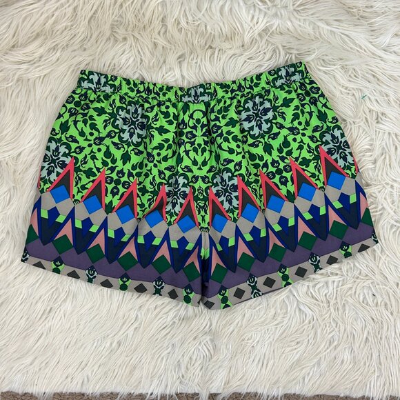 J. Crew Allover Print Shorts Geo Print 4 - Picture 3 of 4